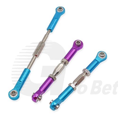 M3 RC Alu Spurstange Lenkgestänge Spannschloss Für 1/10 RC Auto Buggy Modell DIY - Bild 10 von 11