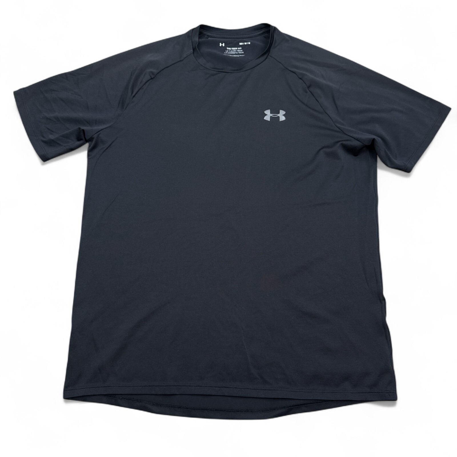Under Armour The Tech Tee Shirt Mens Size Medium Dark Gray Athleisure Active