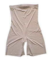 ASSETS XPANX Womens High Waisted Shaper Short Cream Size L Shapewear NEW