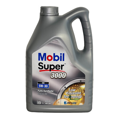 5 Liter MOBIL SUPER  3000 XE 5W-30 Motoröl 5W30 Mercedes 229.51 VW Ford