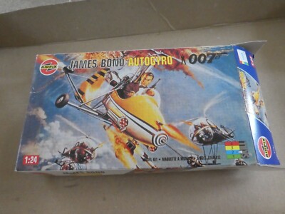 AIRFIX JAMES BOND AUTOGYRO ''LITTLE NELLIE'' 007 VINTAGE MODELL IM MASSSTAB 1:24