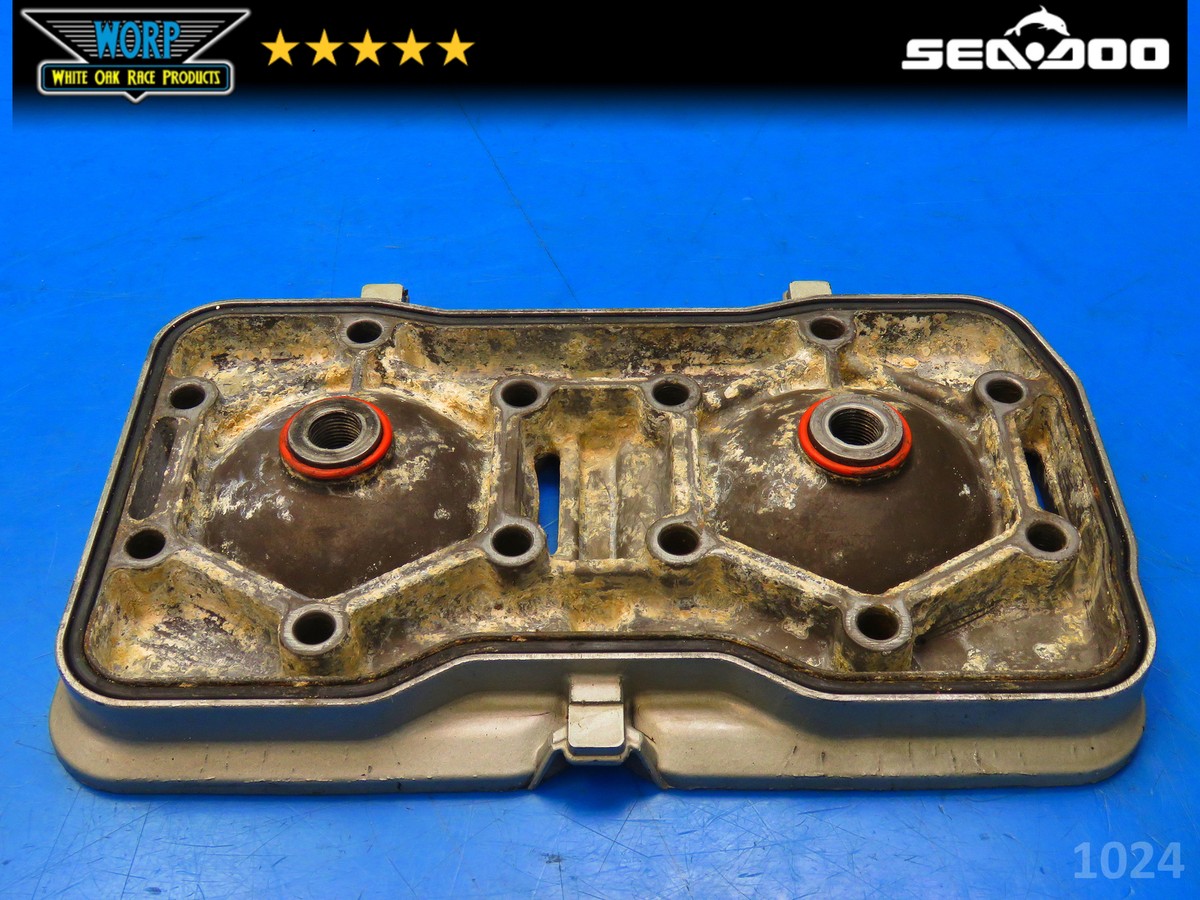 GENUINE OEM 2003 SEA-DOO GTI LE RFI CYLINDER HEAD DOMES TOP GENUINE OEM 2003 SEA-DOO GTI LE RFI CYLINDER HEAD DOMES TOP