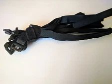 12pc Black Nylon Hook&Loop Fasteners/Straps/Cable Ties,Adjustable,8"/16"/20",NEW