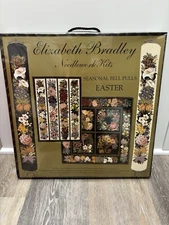 Elizabeth Bradley Needlepoint Seasonal EASTER Bell Pull Vintage Kit