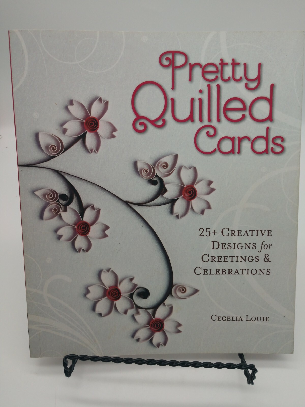 Pretty Quilled Cards Book + 10 Juya Metallic Paper Quilling Strips 1/8