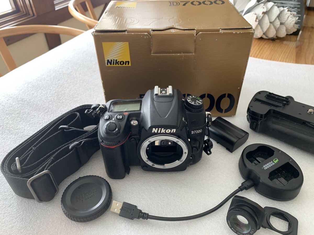 Nikon D7000 MP Digital SLR Camera w/ MB-D11 Grip More
