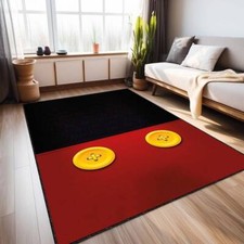 Amazing Mickey Rug, Mouse Pattern Rug, Disney Rug, Kids Room Rug