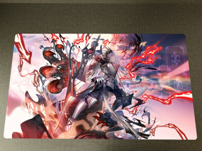 WVICM Playmat Despian Luluwalilith TCG CCG Play Pad Trading Card Game Mat Bag