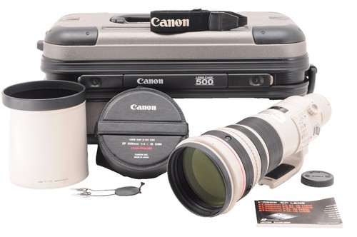Kowa Prominar 500mm F5.6 FL Tx10 TX17 Lens For CANON EF [Excellent