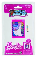 World's Smallest 1977 Style BARBIE FASHION CASE + 2 Mini Dolls Miniature