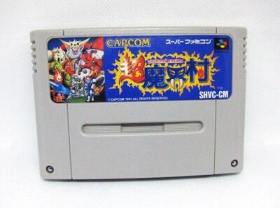 Super Famicom CHO MAKAIMURA Cartridge Only Nintendo sfc Used