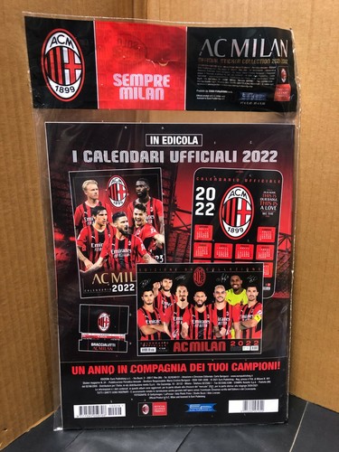 MILAN 2021/22 ALBUM VUOTO + 5 BUSTINE FIGURINE SIGILLATO NUOVO - Picture 2 of 2