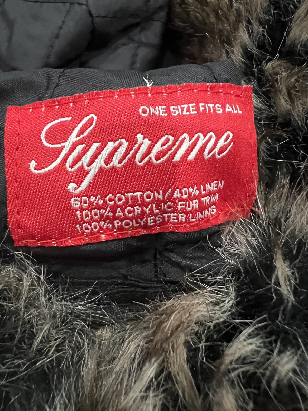 Supreme Script Logos Trooper Hat Winter Warm - image 3