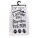 Я просто хочу быть домашней собачкой-мамой Декоративным хлопчатобумажным полотенцем 2390₽