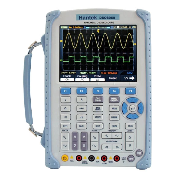 Hantek DSO8060 Handheld Oscilloscope 60MHz 5in1 Analyzers & Data Acquisition - Image 2 of 4