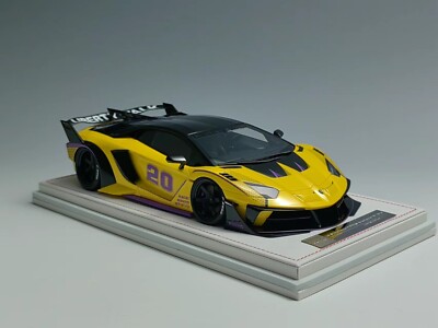 1/18 Ivy Models Lamborghini Aventador GT EVO Liberty walk Yellow