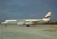 Postcard Airline SPANTAX Convair 990-30A EC-BQA CC7.