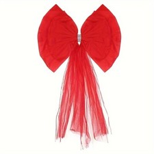 Maison Fête Avant Porte Nœud Noël Festival Décoration Mariage Ornement Nœud