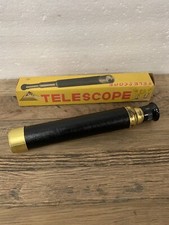 Hand Telescope in Box Vintage Japan Selsi 246 Telescope Made in Japan