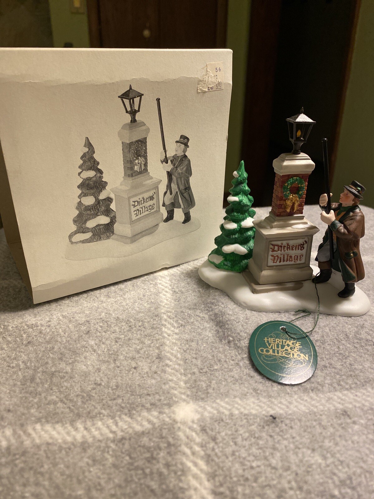 Department 56 Dept. 56 Dickens Village Sign Ye Olde Lamplighter 58393