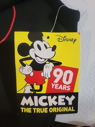 Mickey Mouse Disney Tank Top Juniors sz L Black - Picture 5 of 5