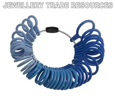 JEWELLERS UNIVERSAL SIZE RING FINGER MEASURE SIZER JEWELLERY MAKING GAUGE