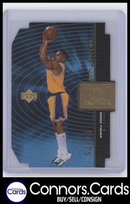 Derek Fisher 1998-99 Upper Deck #QNW27 Next Wave Quantum Gold /75