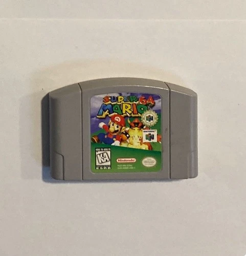 Super Mario 64 (1999, Nintendo 64) N64 Game Cartridge Only Authentic Original
