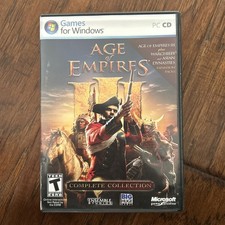 Age of the Empires III Windows PC Game Complete Collection Rated T 2009