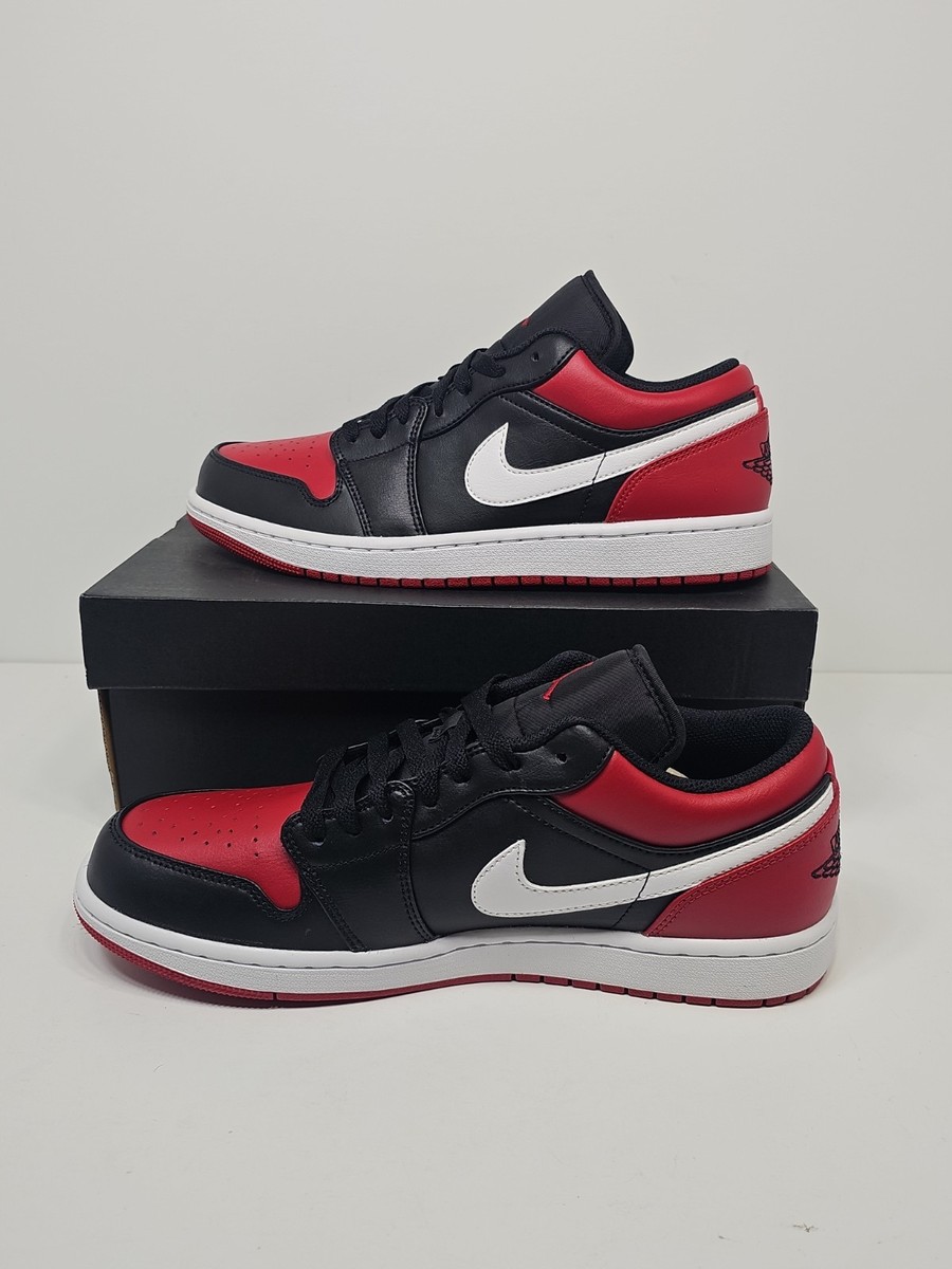 Size 10 - Air Jordan 1 Low Alternate Bred Toe for sale online | eBay