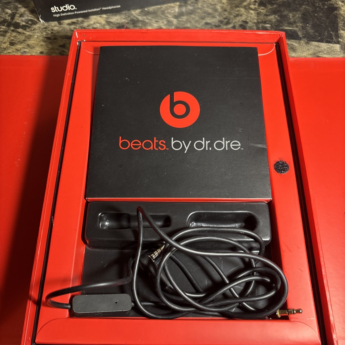 Monster Beats By Dr. Dre Studio Wired Headphones 1st generation