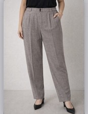 Vintage Giorgio Sant Angelo Pants Houndstooth Pleated High Rise Size 10