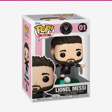 Funko POP! MLS Inter Miami- Lionel Messi Figura Vinilo Juguete Coleccionable Para Edad 3+