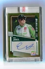 2025 Panini Donruss Racing DIA-EJS Erik Jones /10 Gold Autograph Auto Dialed In