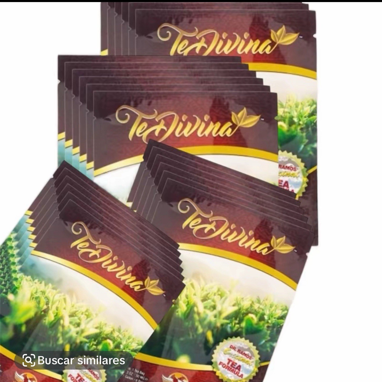 Lote grande de 200 sobres – Té Divina original – Desintoxicación efectiva