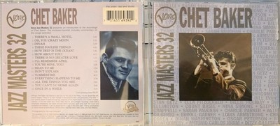 Chet Baker Jazz Masters 32 CD Verve/Polygram 1994 FAST SHIPPING FROM USA
