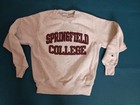  Champion Reverse Weave Springfield College Crew Neck Sweatshirt Sz S