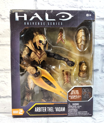Rare Mattel Halo Universe Series Arbiter Thel 'Vadam Wave 2 Grunt BAF Arms NEW