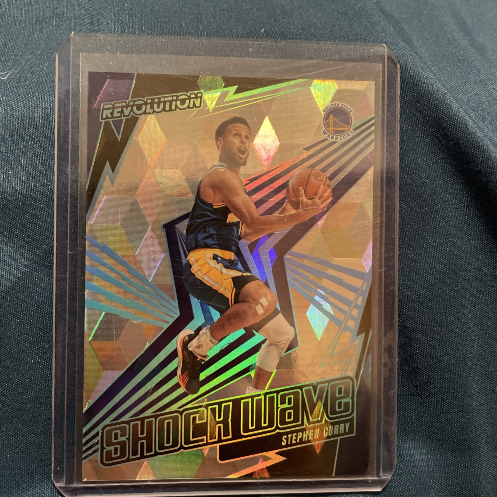 2023-24 Panini Revolution - Shockwave Stephen Curry #5 Cubic /50