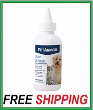 Cat Dog Ear Drops Infection Antibiotic Treatment Medicine Yeast Fungus Itching