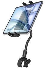 Gooseneck Tablet Holder for Spin Bike, Stationary Bicycle, Wheelchair, Treadm...