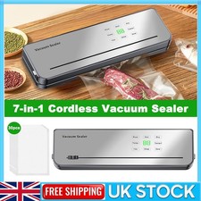 95kPa Automatic Vacuum Sealer 30 Bags Flexible Temp Control Wet & Dry Sealing