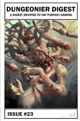 Dungeonier Digest #23: A Fantasy Gaming Zine by J.S. (English) Paperback Book