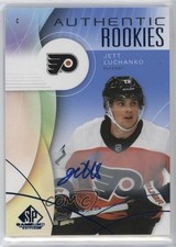 2024 Upper Deck SP Game Used Authentic Rookies Blue Jett Luchanko #262 Auto ou0