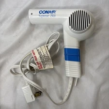 Vtg Conair Supreme 1500 Model 304WT 125 Volts Hair Dryer White Works