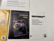 Legend of Zelda: Majora's Mask Nintendo 64 N64 Complete CIB Manual Box Hologram!