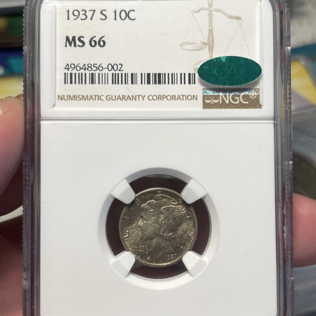 NGC & CAC Certified Mercury Dimes (1916-1945) for sale | eBay