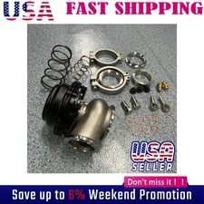 44MM Wastegate External For Turbo W/ TIAL V-Band Flange Spring MV-R 14PSI