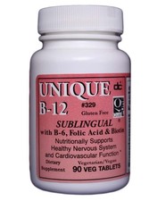 B Vitamins B-12 Sublingual 90 Vegi Caps
