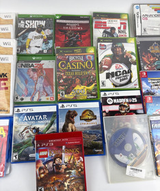 Variety of Video Games Used & New - Lot of 34 *Please Read Description*
